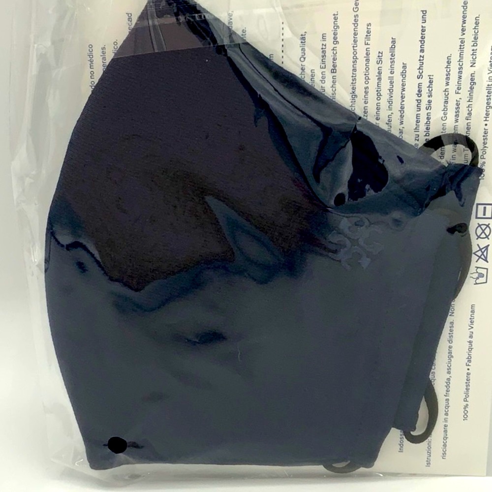 Tory Burch BLUE UNISEX Face Mask Non Medical Grade